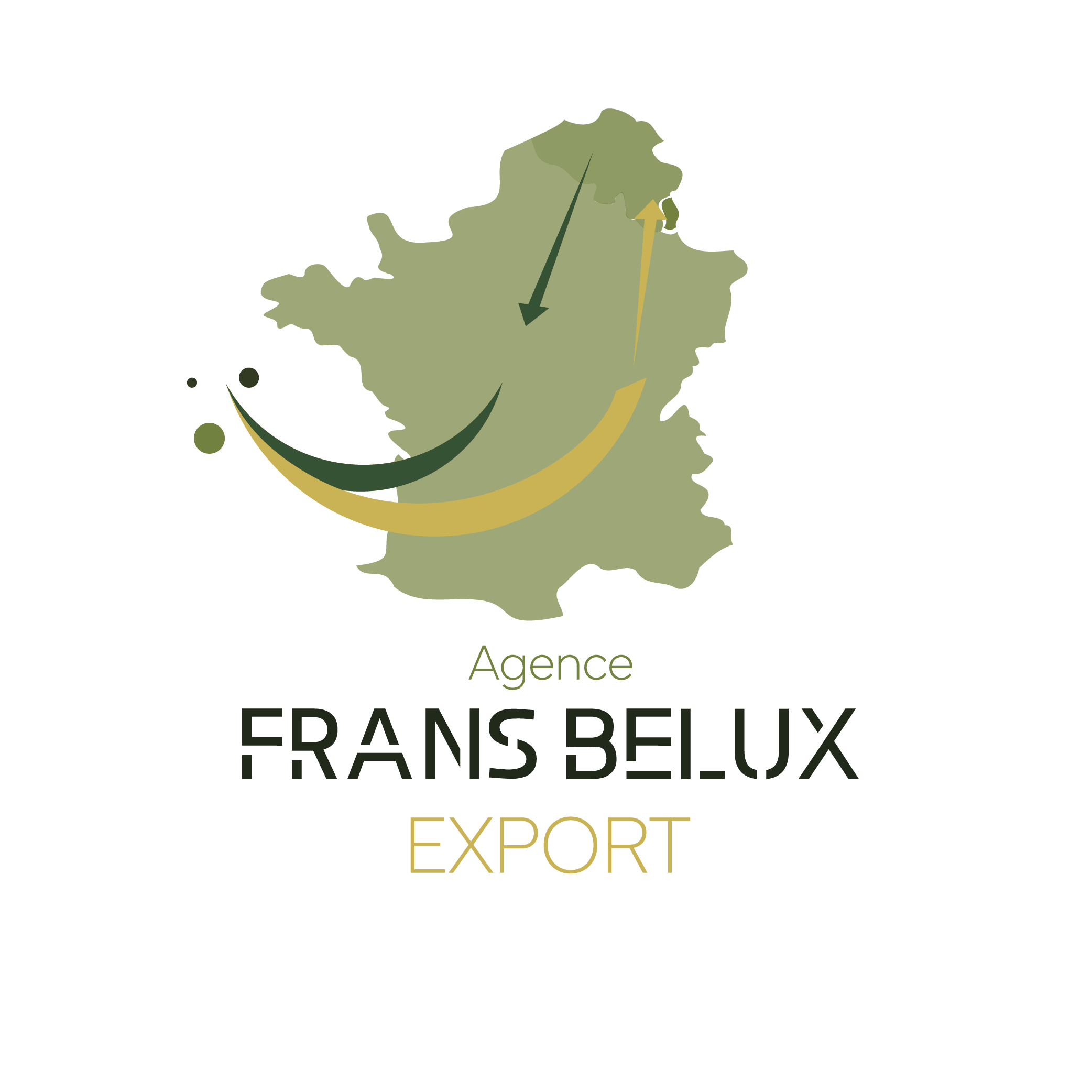 Logo vfinale - Frans Belux Export Vectoriel Logo Frans Belux Export - Belgique, Wallonie